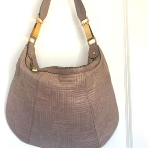 Calvin Klein hobo leather handbag